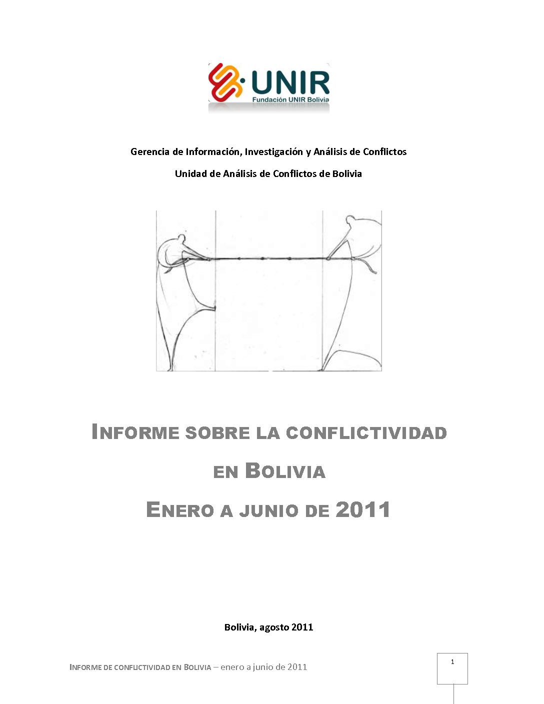 Informe sobre Conflictividad en Bolivia