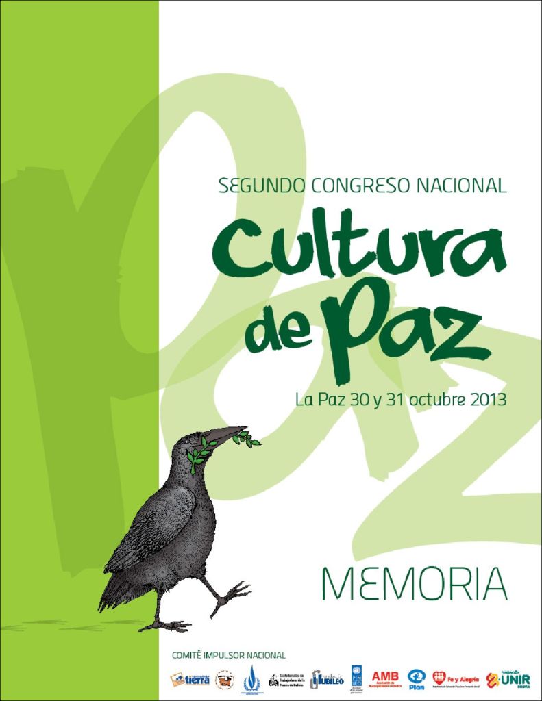 Memoria del Segundo Congreso Nacional de Cultura de Paz